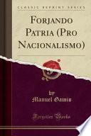 libro Forjando Patria (pro Nacionalismo) (classic Reprint)